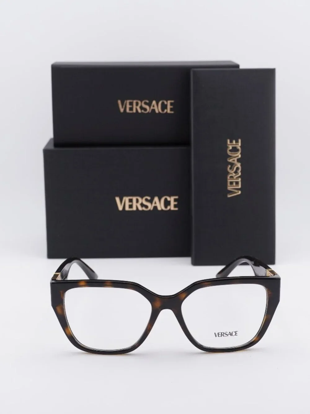 Versace VE3387U 108 Square Eyeglasses 54mm – Havana